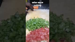 salsa sauce cutting cooking shorts reelsvideoシ food [upl. by Sherlock]