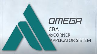 Omega CBA amp 4C corner applicator [upl. by Erual]