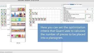 How to create a store specific planogram in Quant [upl. by Assirram]