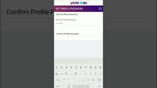 Yono SBI Profile Password Kaise Banaye shortsfeed youtubeshorts yonosbiprofilepassword [upl. by Yvor756]