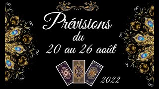 Prévisions du 22 au 26 août 2022 🔮 [upl. by Masson]