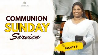 🔴🅻🅸🆅🅴  SUNDAY MORNING SERVICE  MGS CHAPEL  REV  JHANCY P [upl. by Sivra]