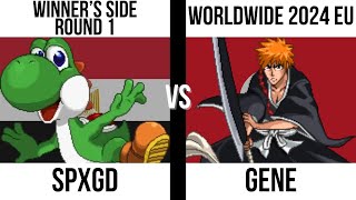 SPXGD Yoshi Rayman vs Gene Ichigo Fox  Winners Round 1  Worldwide 2024 EU [upl. by Elletsyrc]