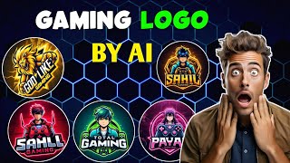 Make Your Gaming Logo By AI 🔥  How To Make Gaming Logos 2024  Ai gaming logo [upl. by Darrell]