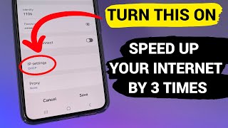 Turn this ON in Android phone to TRIPLE your internet speed [upl. by Atcliffe850]