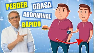 MEJOR MODO de PERDER GRASA ABDOMINAL RAPIDO [upl. by Aihsrop987]