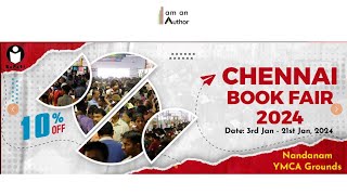 Stall No 82  47th Chennai Book Fair 2024  Edisun Consulting Services  I Am An Author [upl. by Anneres]