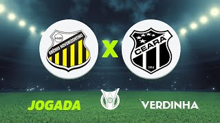 NOVORIZONTINO X CEARÁ AO VIVO CAMPEONATO BRASILEIRO SÉRIE B  10052024 [upl. by Votaw]