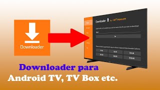 Como instalar Downloader en Android TV 2024 [upl. by Siari277]