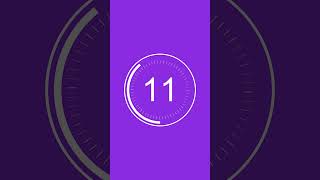 30 seconds timer clock countdown vertical lavender blush screen timemanagement [upl. by Rollins]