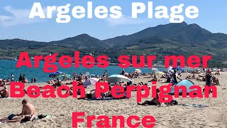 Argeles sur mer Beach Perpignan France [upl. by Omari18]