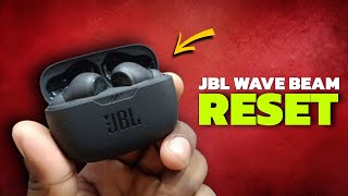 How To RESET JBL Wave Beam Earbuds  Problem Solve 👍😎 [upl. by Oramug]