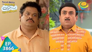 Jetha Ke Peeth Piche Hua Drama Taarak Mehta Ka Ooltah Chashmah Ep 3866 Full Episode  2 Sep 2023 [upl. by Ynhoj]