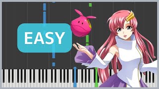 Fields of Hope  Mobile Suit Gundam  Lacus Clyne Piano Sheet Music  Easy  Beginner [upl. by Stoops]