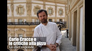 Carlo Cracco e la pizza margherita lo chef risponde alle accuse [upl. by Aisatan]