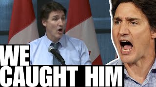 Justin Trudeau CAUGHT ON CAMERA making a RACIST remark [upl. by Olecram946]