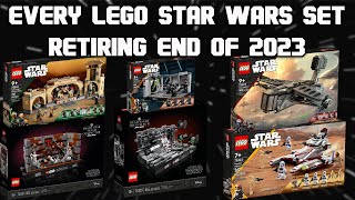 Every Lego Star Wars Set Retiring End Of 2023 [upl. by Ahsercul]