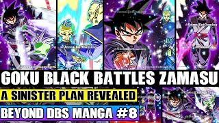 Beyond Dragon Ball Super Goku Black Battles Zamasu A Sinister Kaioshin Swapping Plan Revealed [upl. by Nim]