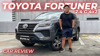 2022 Toyota Fortuner 24 G 4x2  Car Review [upl. by Yeltnerb]