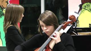 JChrBach  Rondo  Andrea Wittmann  Violoncello Katharina Layr  Klaviermp4 [upl. by Ahsenev]