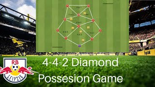 442 Diamond Possession Game [upl. by Hanauq]