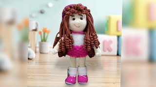 MUÑECA SOFIA EN AMIGURUMI Video 1 de 4 [upl. by Nylzzaj771]