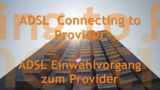 ADSL Modem Sound Provider Connection [upl. by Emse188]