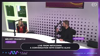 AVIXA TV at InfoComm 2024 with Ben Thomas and Melody Craigmyle [upl. by Anthia]