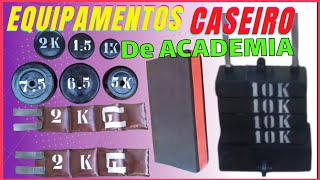 como fazer aparelhos de academia caseiro [upl. by Willyt]