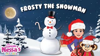 Frosty le BONHOMME DE Neige  Chansons et Comptines de Noël pour Bébés [upl. by Aramac]