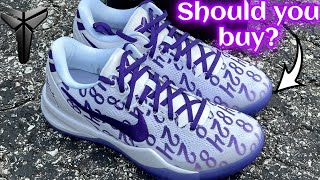 Kobe 8 Protro quotCourt Purplequot In Hand Review MUST WATCH [upl. by Gastineau655]