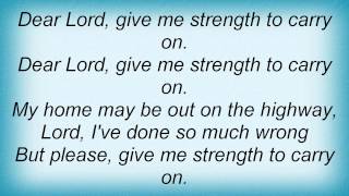 Eric Clapton  Give Me Strength Lyrics [upl. by Ellerrad110]