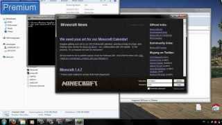 Tutorial Minecraft 147  Minecraft starten Premium amp Cracked Deutsch HD [upl. by Iem]