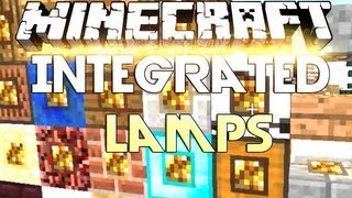 Minecraft Mod Review  Integrated Lamps 132 DEUTSCHHD [upl. by Yesdnyl]