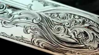 Handengraving Scrollwork Kathryn Holton Stewart [upl. by Amorita]