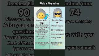 Pick a Grandma [upl. by Alderson]