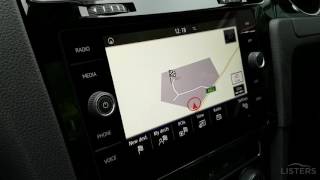 How to enter a postcode in your Volkswagen satnav [upl. by Pietje]