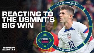 USMNT’s bounceback win over Ghana has the Futbol Americas team impressed  ESPN FC [upl. by Arihsak]