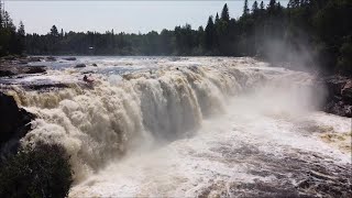 Michinamecus  Gens de Terre  Chute Serpent  Gatineau River Whitewater Kayak [upl. by Anilram131]