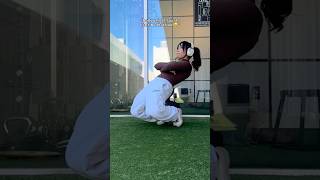 name this sissy squat variation ⬇️🗣️ gym trending fit fitness workout training calisthenics [upl. by Aiht]