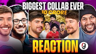 MR BEAST PARODY 🤑 Ft INDIAN CREATORS  CARRYMINATI  BHUVAN BAM  ASHISH CHANCHLAN  REACTION BY RG [upl. by Nerradal]