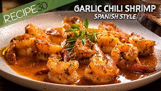 You must try these Chili amp Garlic Shrimp with smoked paprika [upl. by Vincenty]