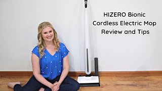 HIZERO Bionic Cordless Electric Mop Review and Tips [upl. by Niatsirk965]