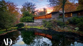 Inside One of Frank Lloyd Wright’s FinalEver Designs  Unique Spaces  Architectural Digest [upl. by Neellek]