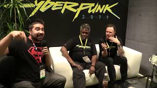 Cyberpunk 2077  Angry Interview E3 2918 [upl. by Emiolhs]