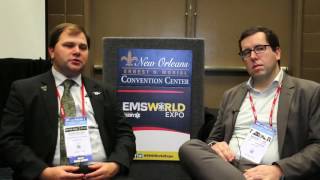 Kevin Collopy Sean Kivlehan Interview at EMS World Expo 2016 [upl. by Enelec]