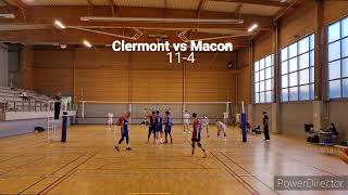 Clermont vs Macon 1 [upl. by Nilekcaj704]