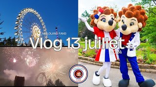 Vlog 13 juillet 2024 Nigloland journée festive [upl. by Lehcir781]