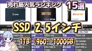 【1TB】SSD 25インチ 960～1000GB 売れ筋人気おすすめランキング15選【2023年最新】 [upl. by Isbella]