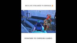 CAN I CLUTCH AGAINST RICH STREAMER bgmi livestreamer emperorgaming [upl. by Toogood]